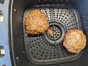 Συνταγή για μπιφτέκια στο air fryer