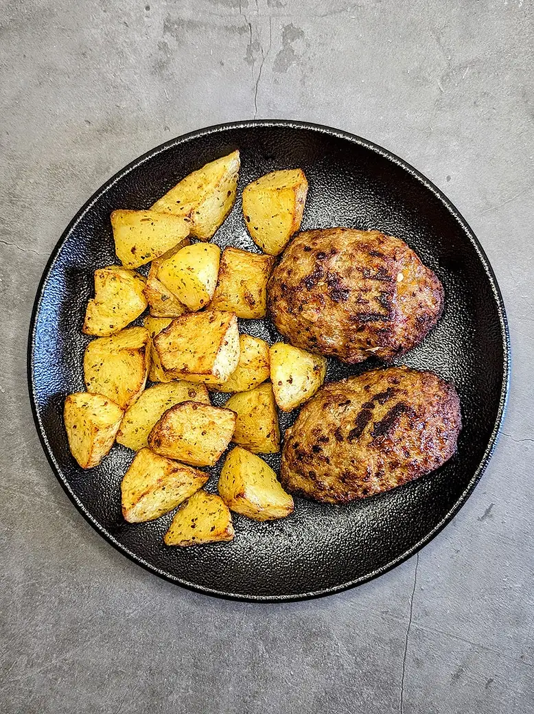 Μπιφτέκια σε air fryer