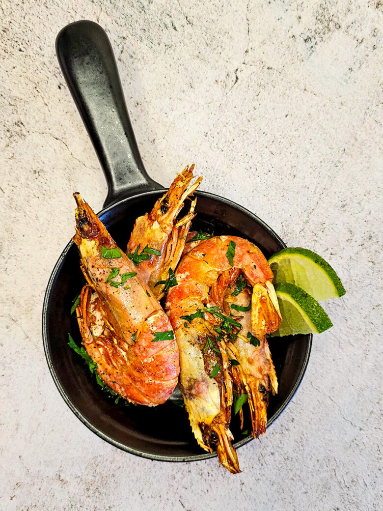 Γαρίδες στο air fryer