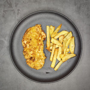 Σνίτσελ κοτόπουλο στο air fryer