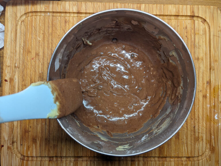 Muffin με κακάο σε air fryer