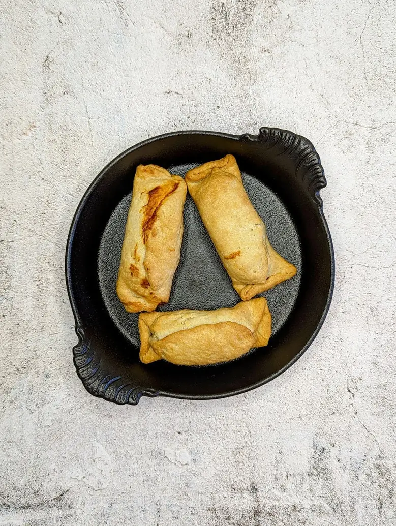 Λουκανικοπιτάκια στο air fryer