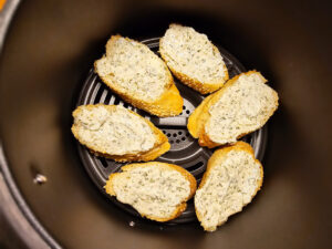 Σκορδόψωμο στο air fryer