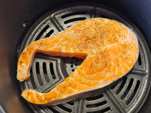 Σολομός στο air fryer