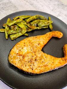 Σολομός στο air fryer