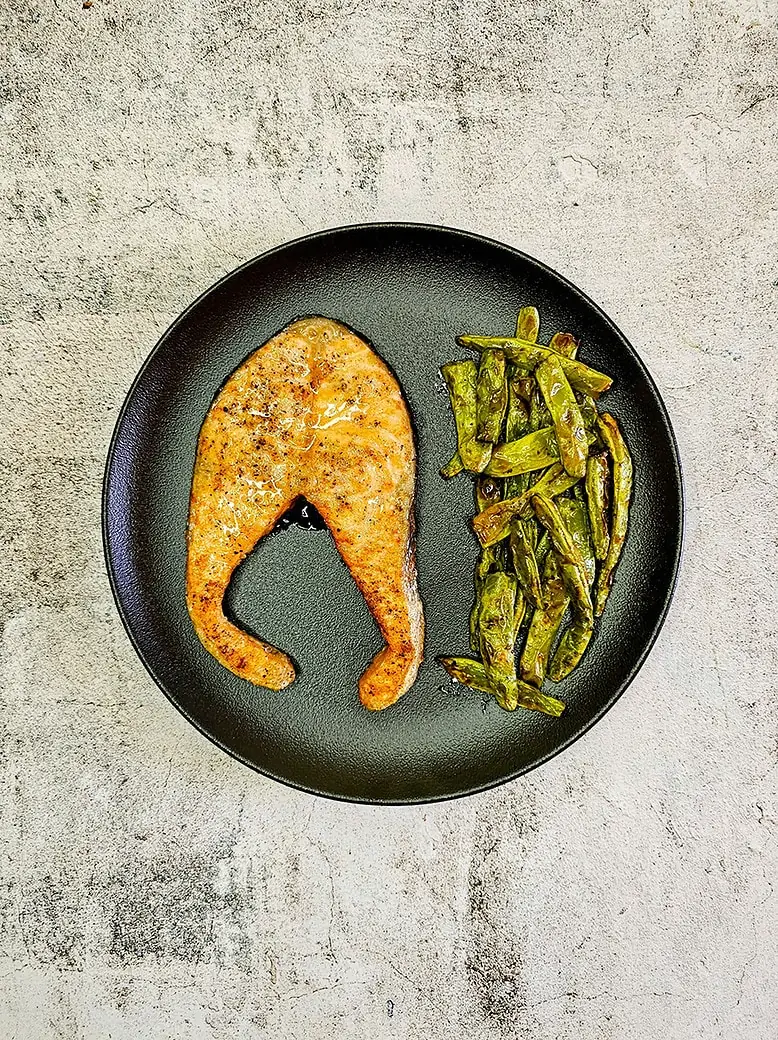 Σολομός στο air fryer