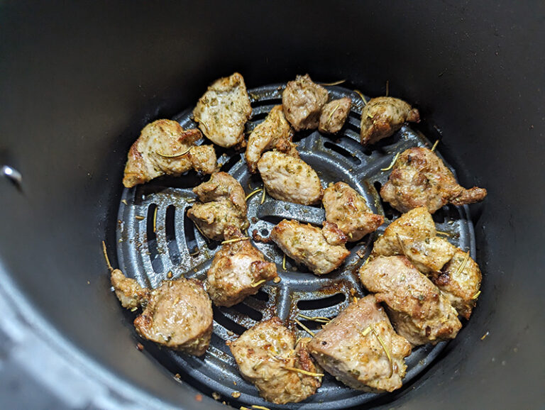 Χοιρινή τηγανιά στο air fryer