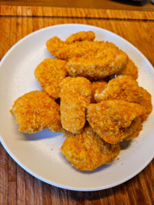 Κοτομπουκιές chicken nugget σε air fryer