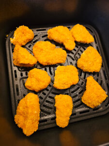 Κοτομπουκιές chicken nugget σε air fryer