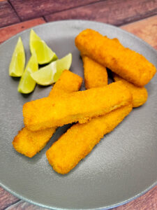 Ψαροκροκέτες fish sticks στο air fryer