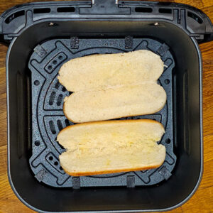 Hot dog στο air fryer